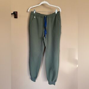 FIGS Tansen Jogger Scrub Pants Green Size S